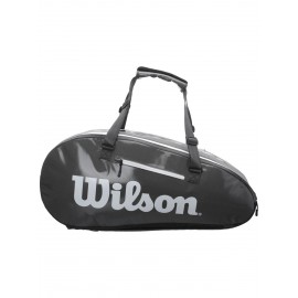 Теннисная сумка Wilson Super Tour 2 Comp серая  